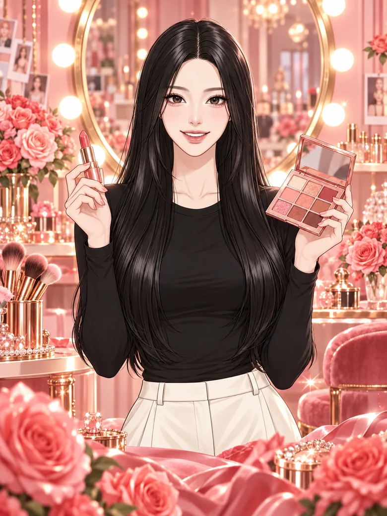 톤모아 메이크업 처방 표지 · 예시 색상